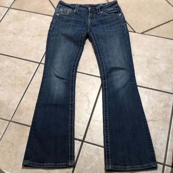 Miss Me Signature-Rise Boot Jeans size 26 - Picture 3 of 11